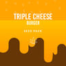 Triple Cheese Burger csomag