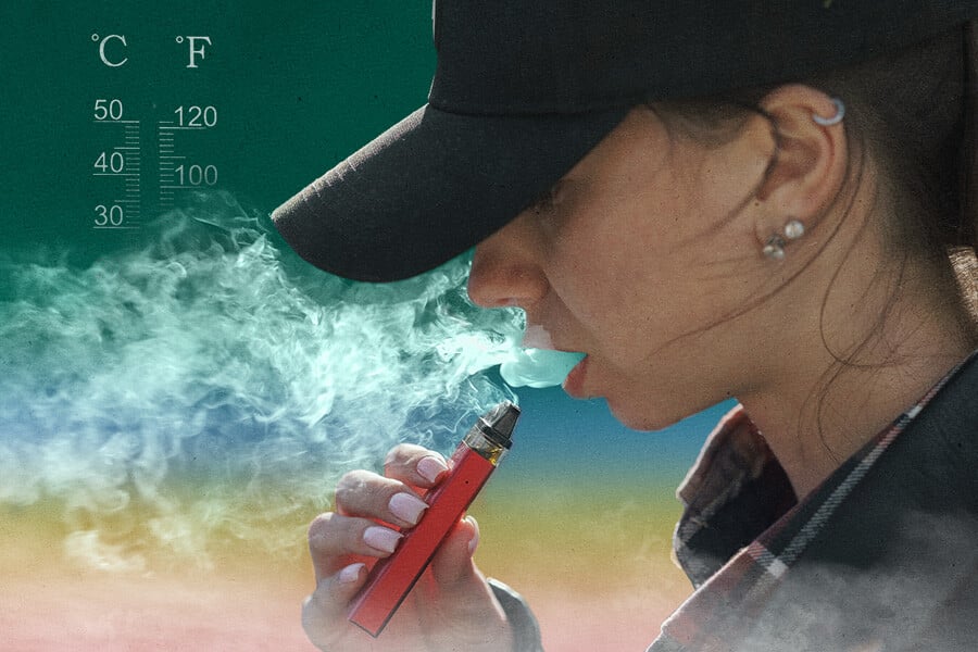 Ideális hőmérsékletek a kannabisz vaporizálásához 