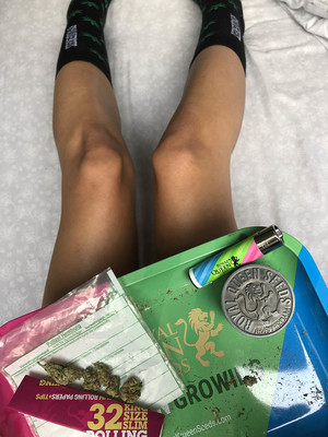 RQS kannabisz mintás zokni RQS kannabisz mintás zokni