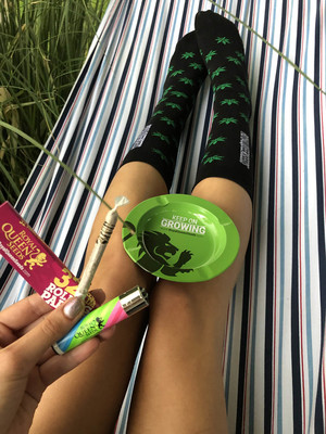 RQS kannabisz mintás zokni RQS kannabisz mintás zokni